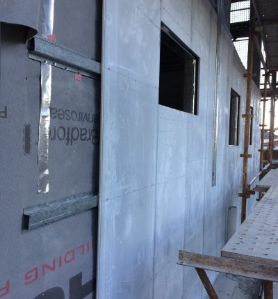 Steelframe e Placa cimeticia